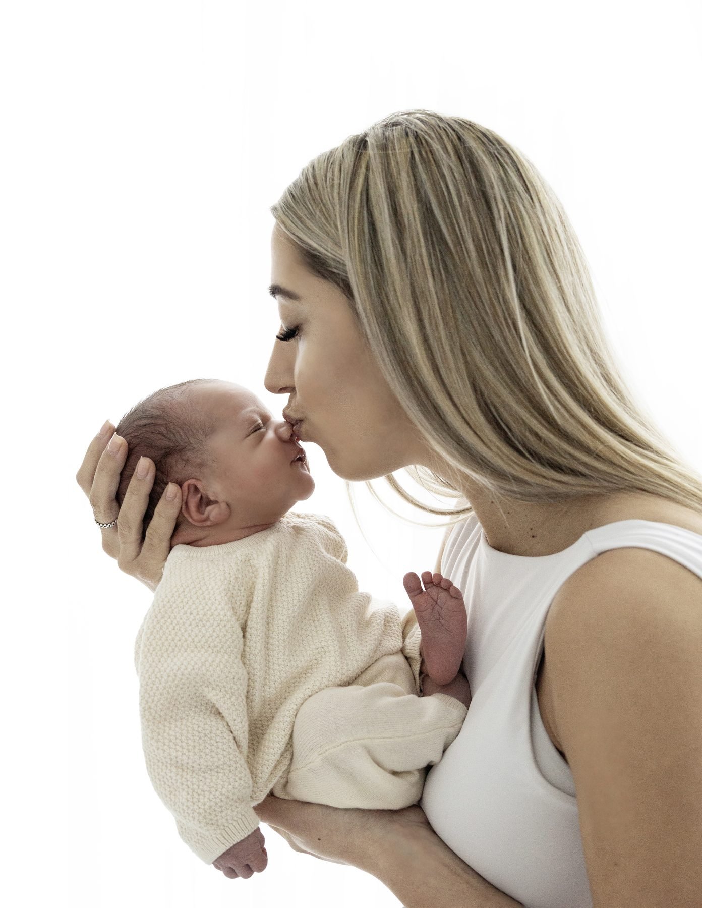 Grey Socials Company founder with her son Greyson